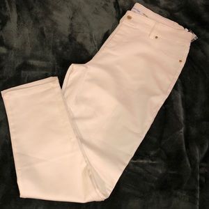 Calvin Klein Pants Soft White